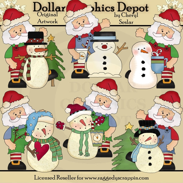 Mr. Claus - Desideri invernali - ClipArt