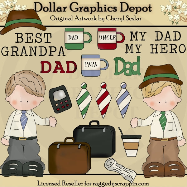 Mi Papá - Abuelo - Tío - Clipart