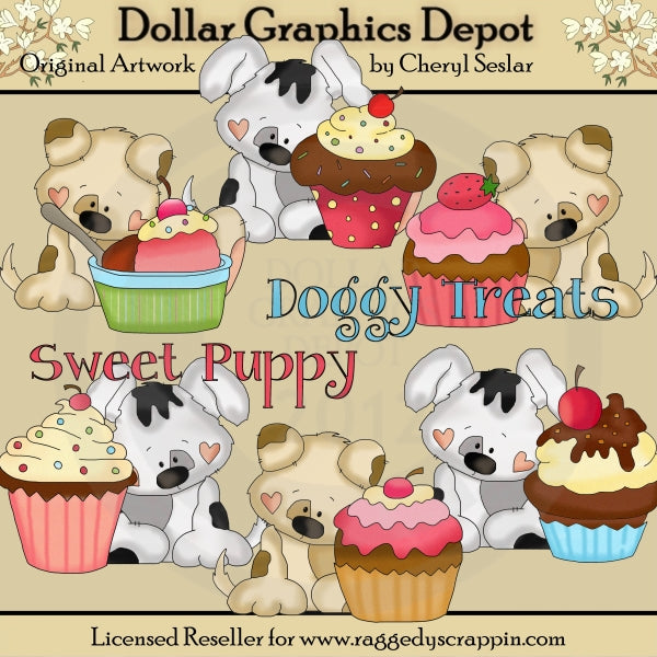 Mi amigo Fido - Golosinas para perros - Clipart