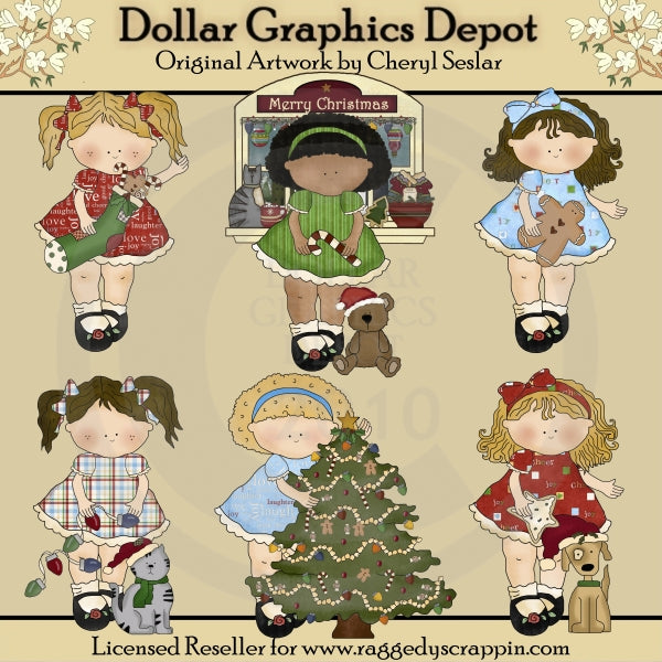 Mi Niña - Navidad - Clipart