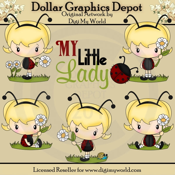 Mi Pequeña Mariquita - Clipart