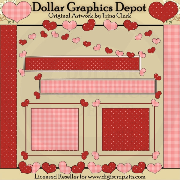 My Sweetheart 1 - Scrap Elements