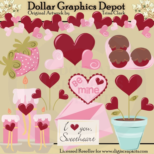 Mi San Valentín 1 - Clipart
