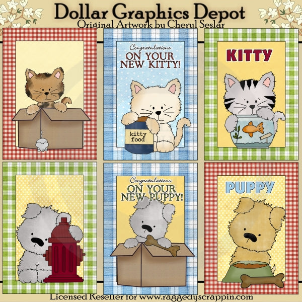 Nuevas tarjetas de mascotas