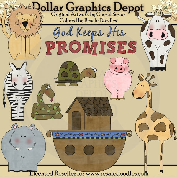 Arca De Noé - Clipart