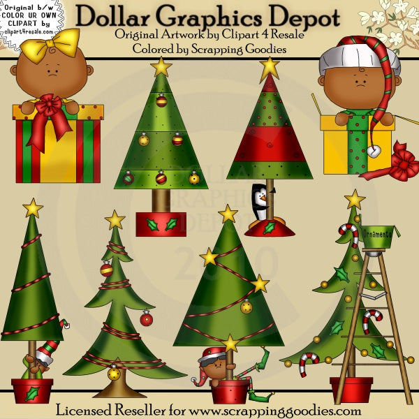 Oh albero di Natale 2 - ClipArt