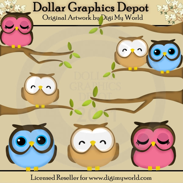 Owl-Ways Estar Allí - Clipart