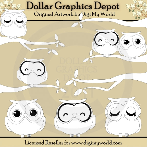 Owl-Ways Be There - Sellos digitales