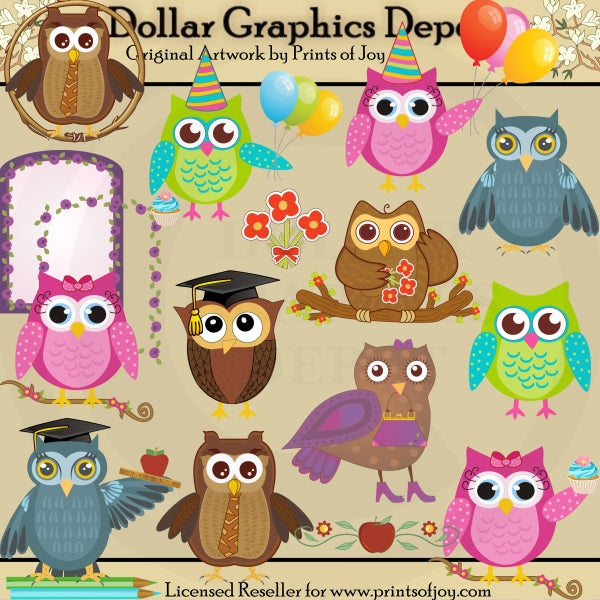 Occasioni del gufo - ClipArt
