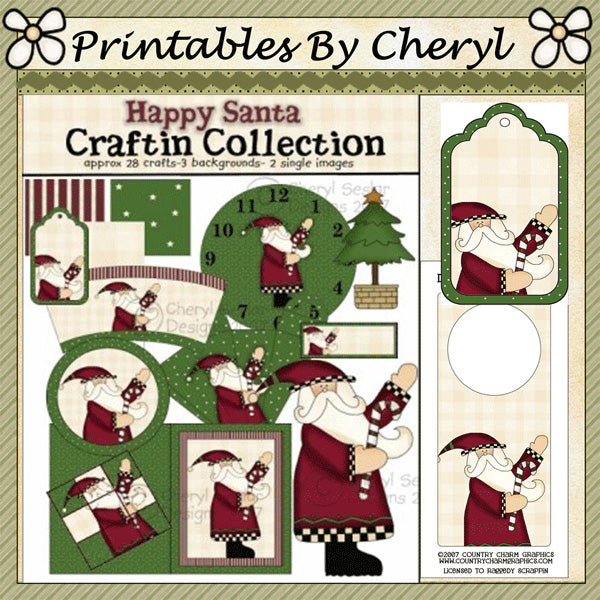 Pacchetto Happy Santa Craftin'
