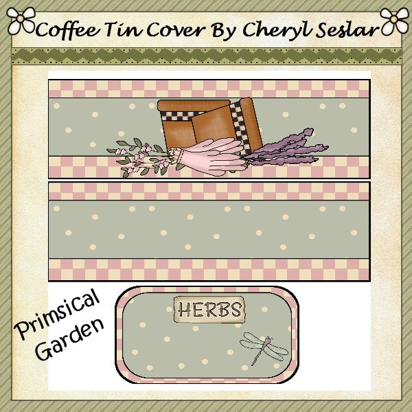 ~Primsical Garden~ Lata de café internacional *ctc25