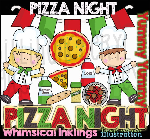 Noche de pizza... Colección gráfica