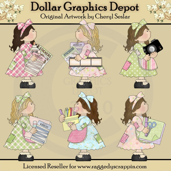 Patchwork Girls - Lil' Scrappers - Imágenes Prediseñadas