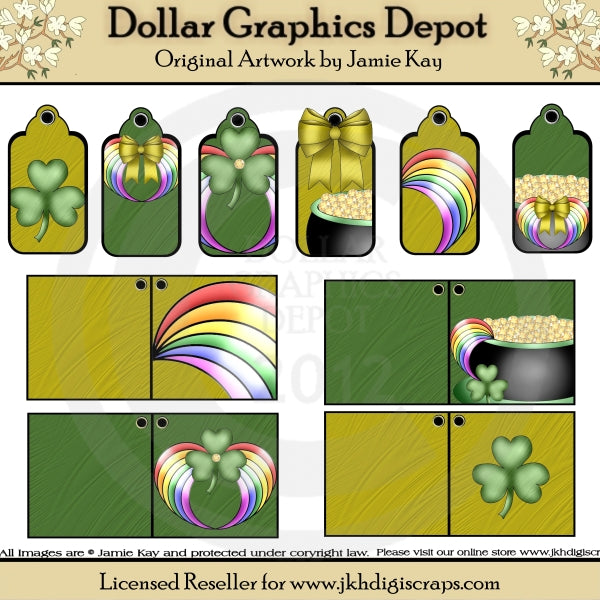 Pot O' Gold Gift Tags - Printables