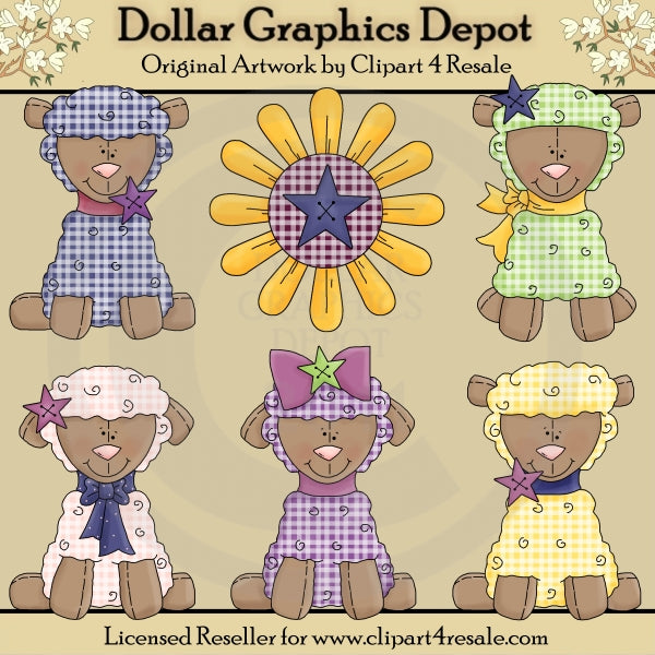 Agnellini preziosi - ClipArt