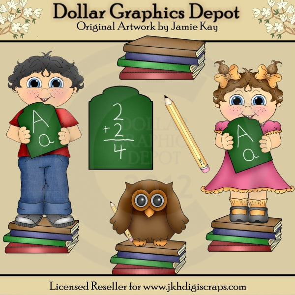 Bambini in età prescolare - ClipArt