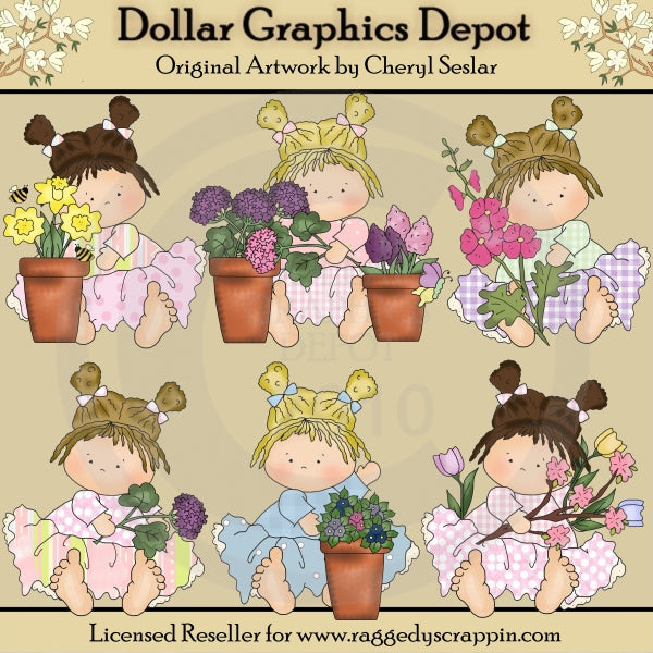 Belle Ragazze - Fiori Primaverili - Esclusiva DCS
