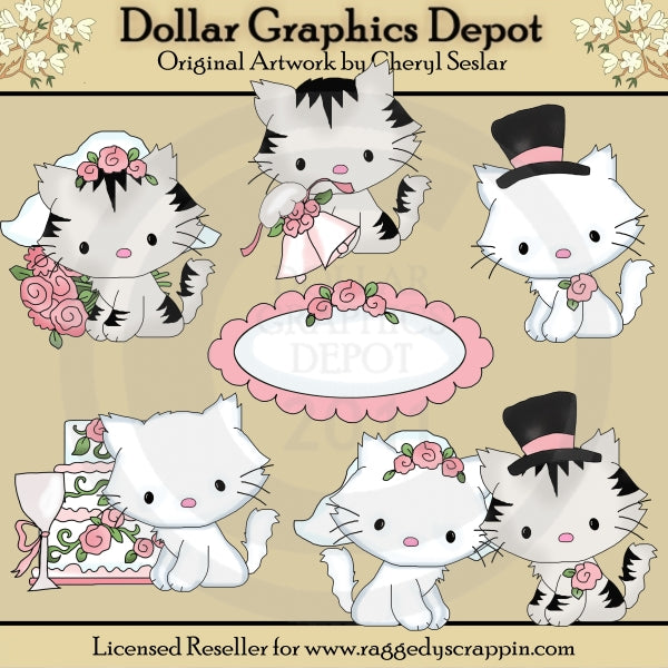 Pretty Kitty - Matrimonio - ClipArt