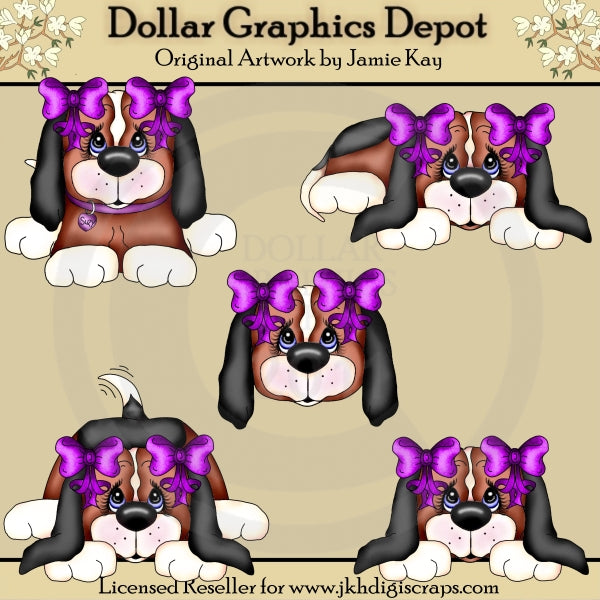 Suzy grazioso cucciolo - ClipArt