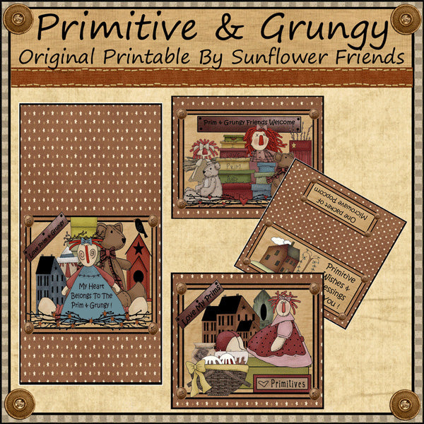 Primitive Popcorn Wrappers_Set One