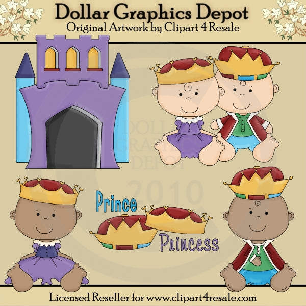 Principe e principessa - ClipArt - Esclusiva DCS