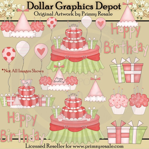 Princess Birthday - Clip Art