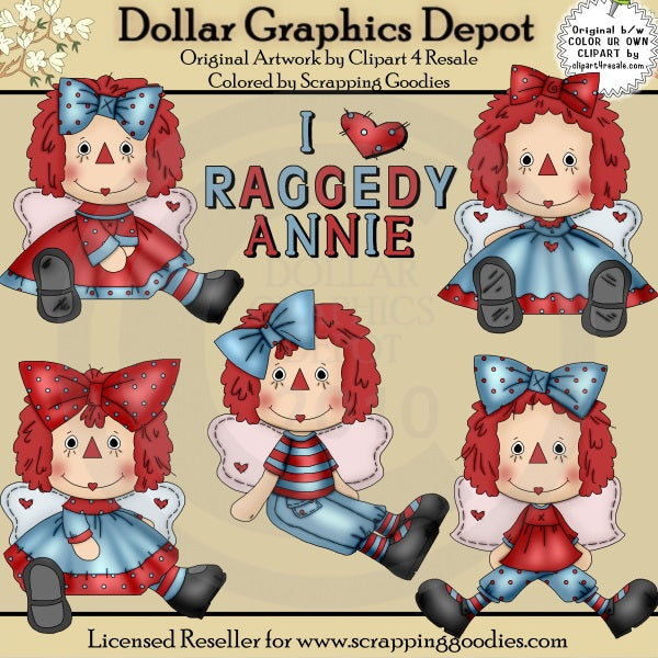 Ángeles andrajosos - Clipart