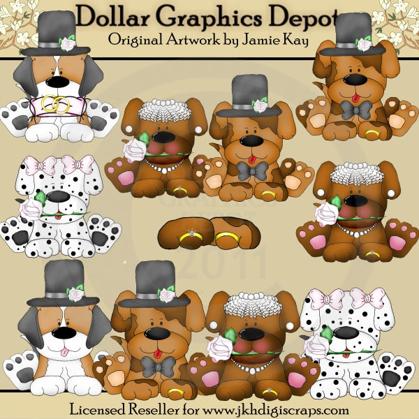 Rex e Roxy - Festa di matrimonio - ClipArt