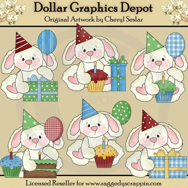 Cumpleaños De Roscoe - Clipart