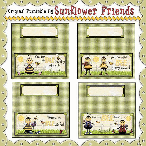 ABEJA... Toppers de bolsa