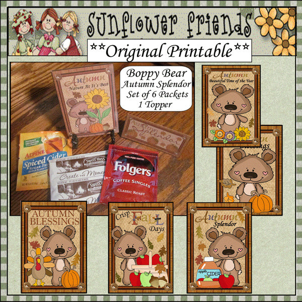 Boppy  Bears_Autumn Splendor Cocoa Packets