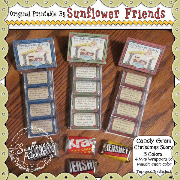 Christmas Story...Candy Gram...Mini Bars