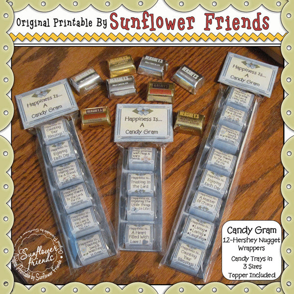 Happiness Is Candy Gram...Hershey Nuggets