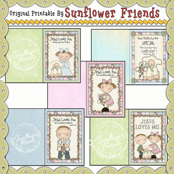 Gesù ti ama...set di carte