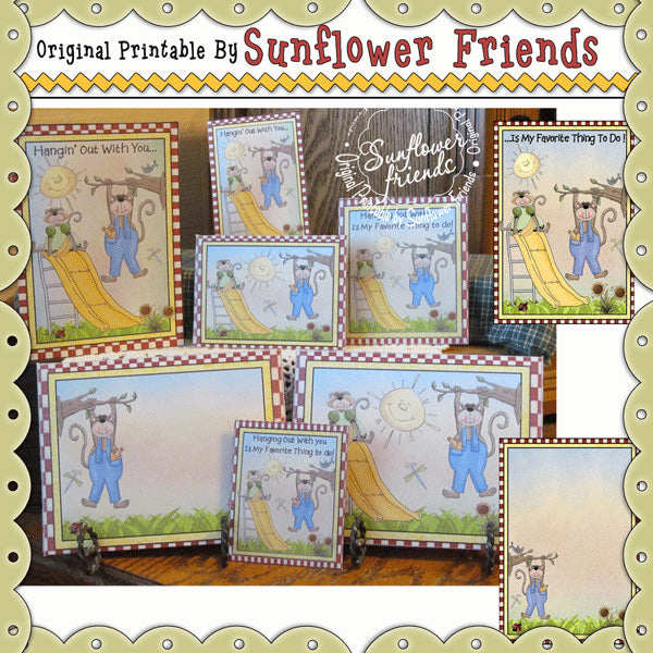 Monkey Business... La cosa preferita da fare... Set di carte