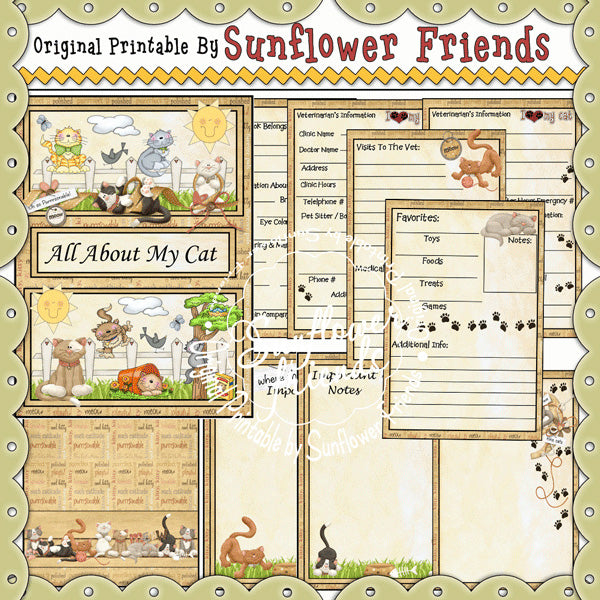 Folleto informativo Cat's Meow (vertical)