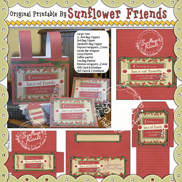 Set Navideño "Amor De Familia"