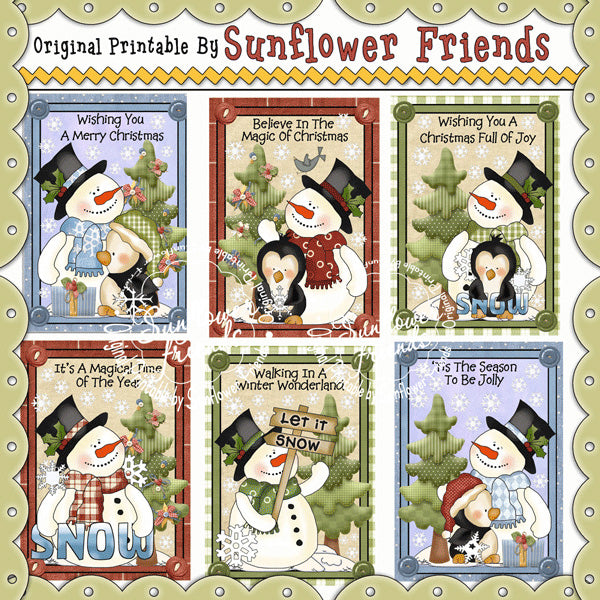 Buste di cacao Frosty Fred Snowman_Set da 6