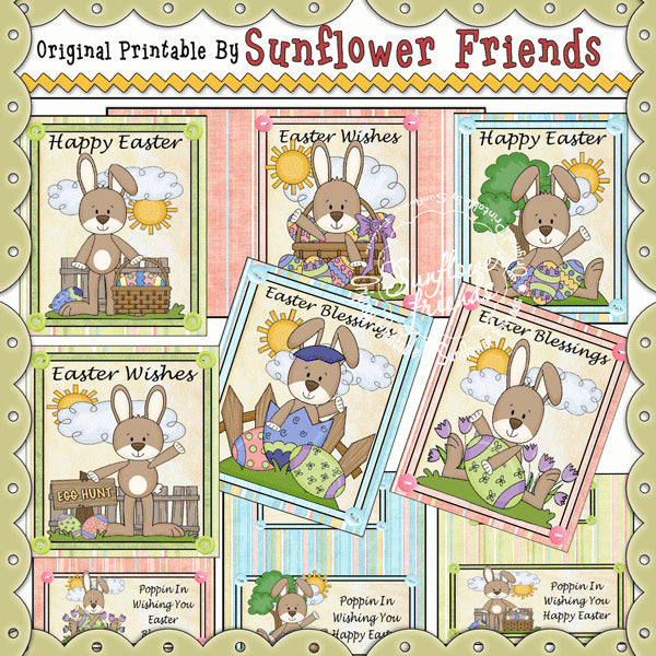 Easter Hunt Microwave Popcorn Wrappers