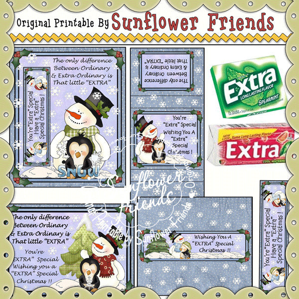 Extra Ordinary Christmas (Snowman) Set