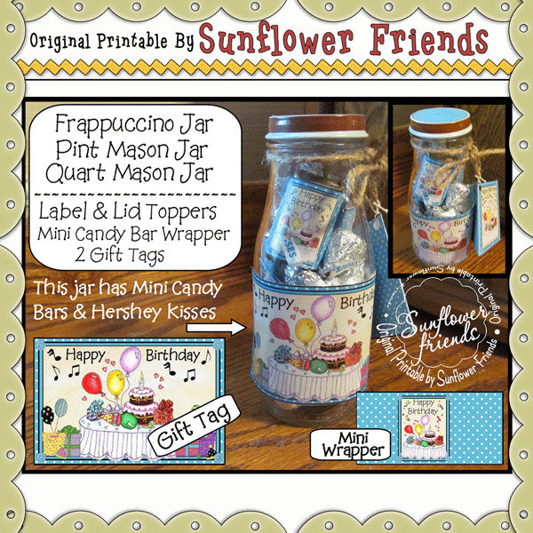 Happy Birthday_Frappuccino Jar
