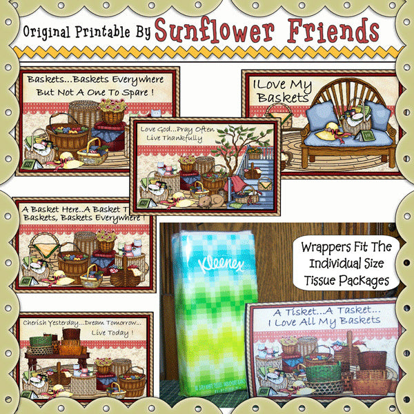~Basket Collector~  Kleenex Wrappers   (A)