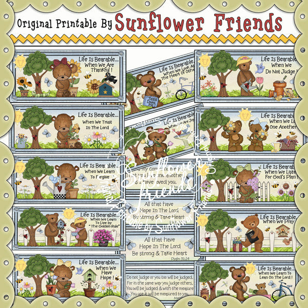 La vita è sopportabile... Involucri di barrette di cioccolato (normali)