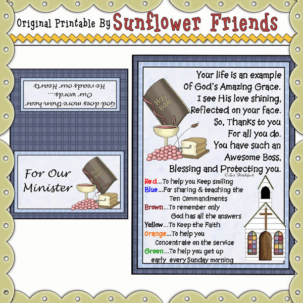 For Our Minister  *MM316