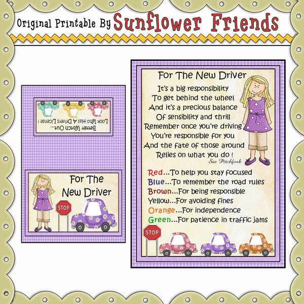For The New Driver (Girl)   *MM365