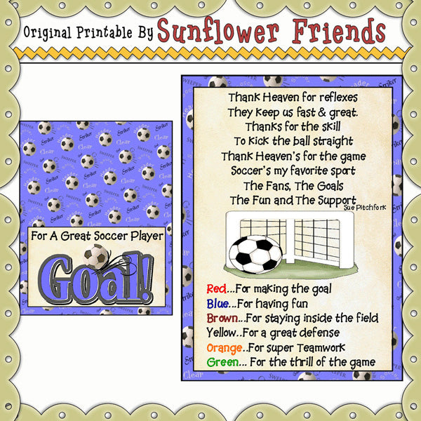 Soccer Player  *MM422