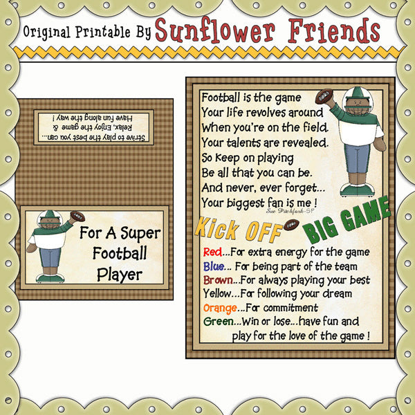For A Super Football Player   *MM428