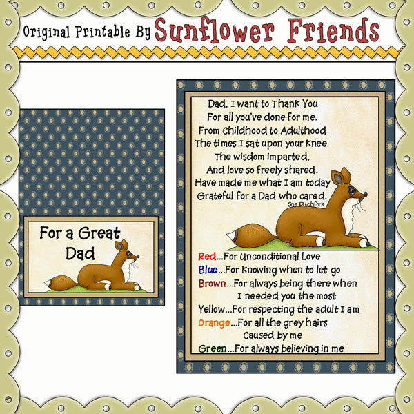 For A Great Dad   *MM437