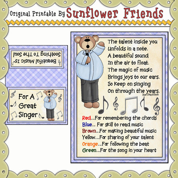 Singing Guy  *MM439