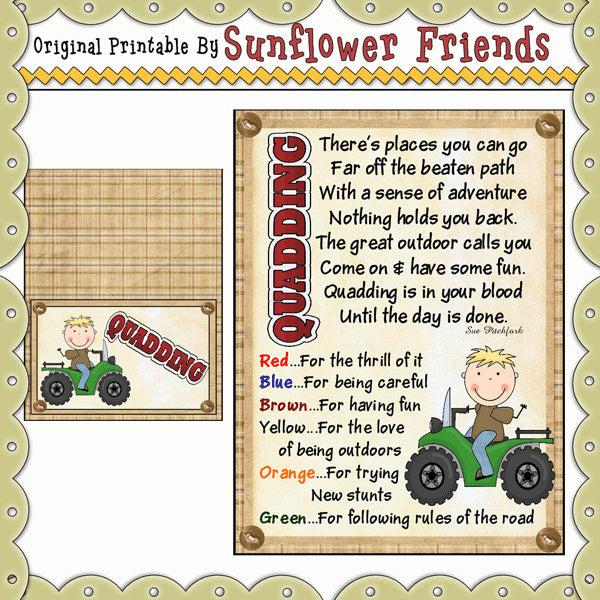 Quadding  *MM465